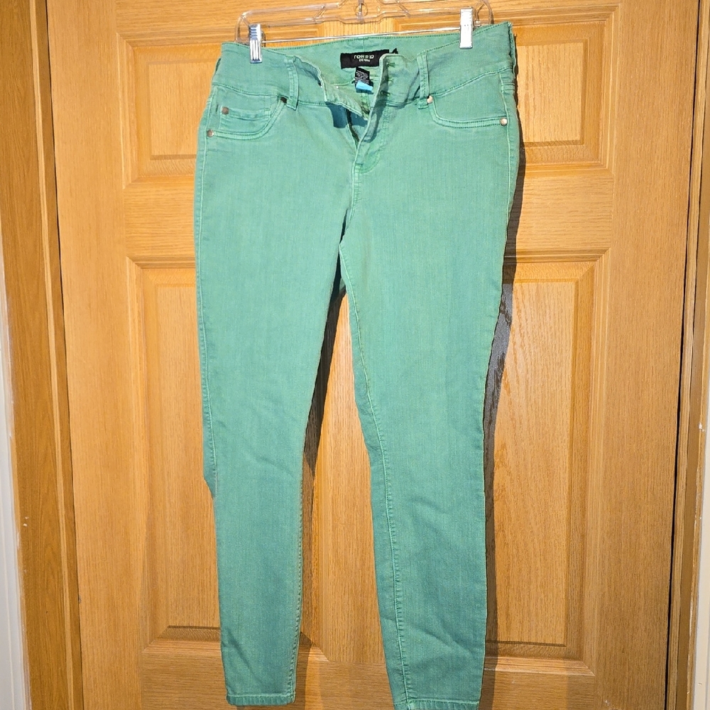 Torrid Mint Green Denim Jeans